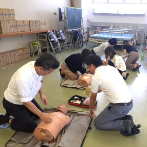 健康取り組み社員と地域と共に_吉野エージェンシー